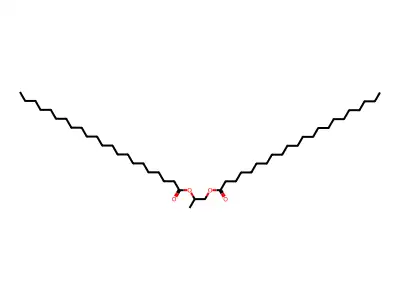Docosanoic acid, 1-methyl-1,2-ethanediyl ester structure