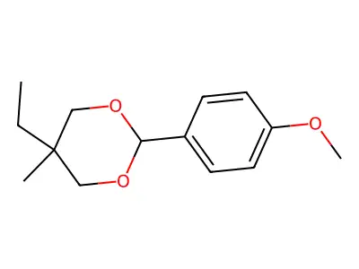 2,3,8-Trimethyl-1,4-dioxaspiro[4.5]decane structure