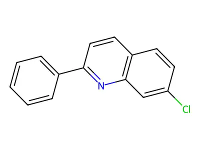 7-Chloro-3-phenylquinoline structure