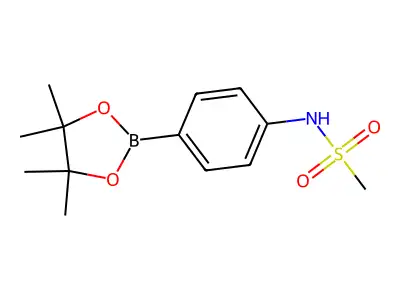2-(Methanesulfonylamino)phenylboronic acid pinacol ester structure