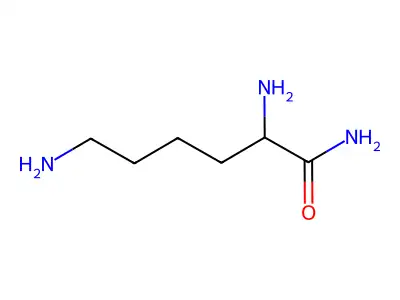 2,6-Diaminohexanamide structure