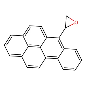 6-Oxiranylbenzo(a)pyrene structure