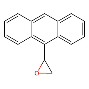 9-Anthryloxirane structure