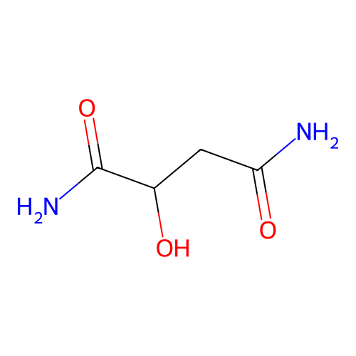 2-Hydroxybutanediamide structure