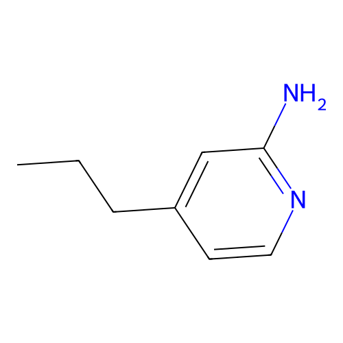 4-Propylpyridin-2-amine structure