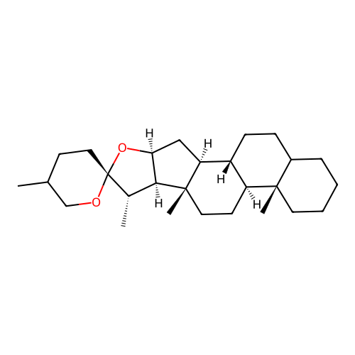 Spirostan structure