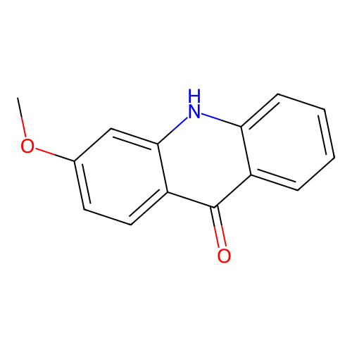 3-Methoxyacridin-9-one structure