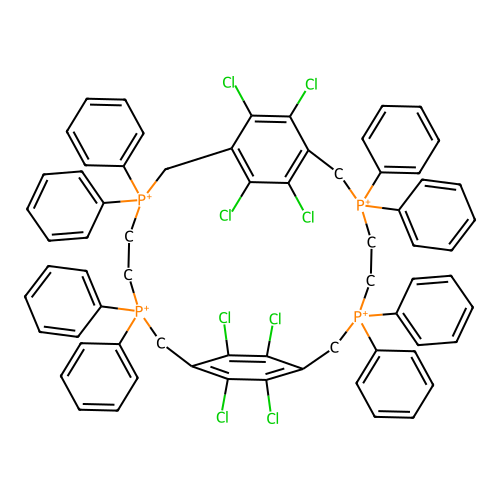 Chemical Compound (C68H56Cl8P4+4) structure