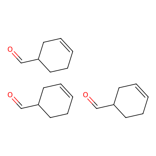 3-Cyclohexene-1-carboxaldehyde, trimer structure