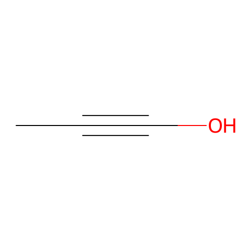 Prop-1-yn-1-ol structure