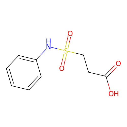 3-(phenylsulfamoyl)propanoic Acid structure