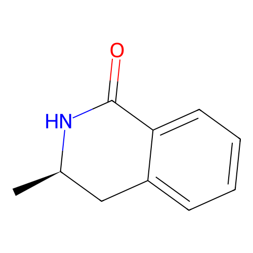 1(2H)-Isoquinolinone, 3,4-dihydro-3-methyl-, (R)- structure