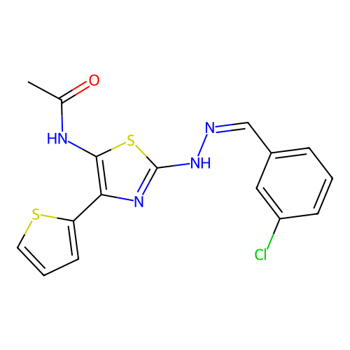 C16H13ClN4OS2 structure