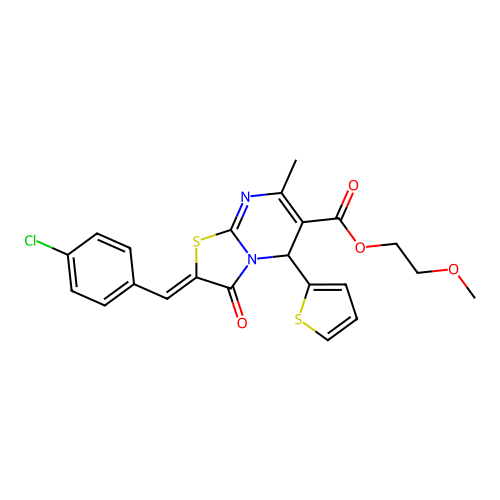 CAS 617697-08-2 - C22H19ClN2O4S2 structure