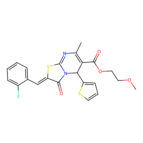 CAS 617698-68-7 - C22H19FN2O4S2 structure