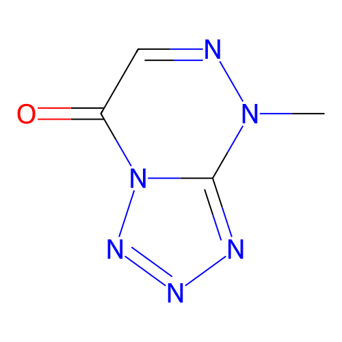 4-methyltetrazolo[5,1-c][1,2,4]triazin-7(4H)-one structure