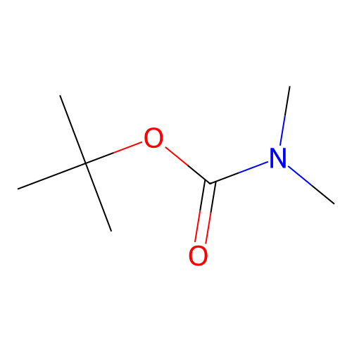 tert-butyl N,N-dimethylcarbamate structure