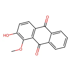茜素1-甲醚 structure