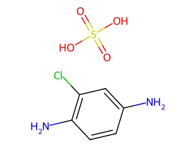 2-氯对苯二胺硫酸盐 structure