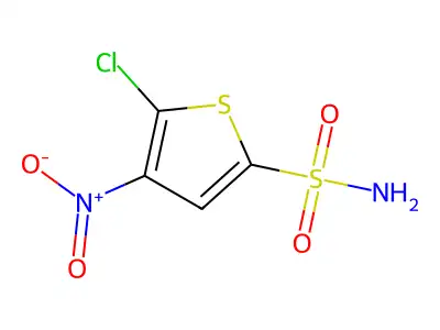 5-Chloro-4-nitrothiophene-2-sulfonamide structure