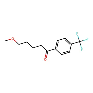 5-Methoxy-4'-(trifluoromethyl)valerophenone structure