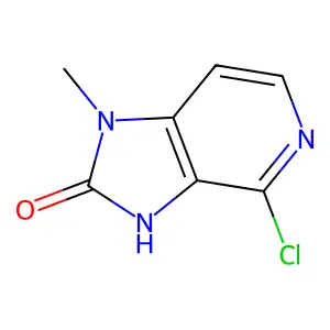 4-Chloro-1,3-dihydro-1-methyl-2H-imidazo[4,5-c]pyridin-2-one structure