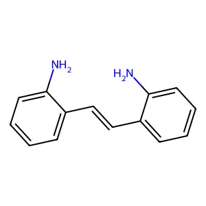 2,2'-(Ethene-1,2-diyl)dianiline structure