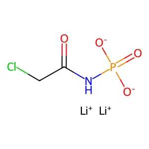 N-chloroacetylphosphoramidate structure