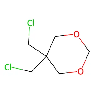 5,5-Bis(chloromethyl)-1,3-dioxane structure