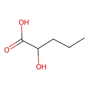 2-羟基戊酸 structure