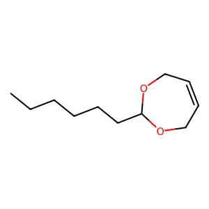 1,3-Dioxepin, 2-hexyl-4,7-dihydro- structure