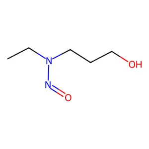 N-Ethyl-N-(3-hydroxypropyl)nitrosamine structure