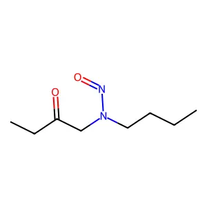 N-丁基-N-(2-氧丁基)亚硝胺 structure