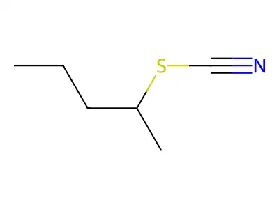 2-Pentyl thiocyanate structure