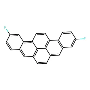 2,10-Difluorobenzo(a,i)pyrene structure