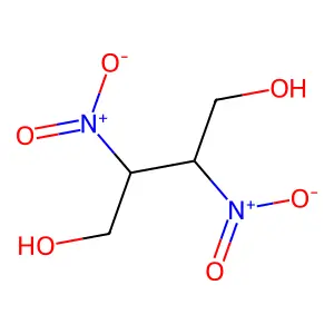 1,4-Butanediol, 2,3-dinitro- structure