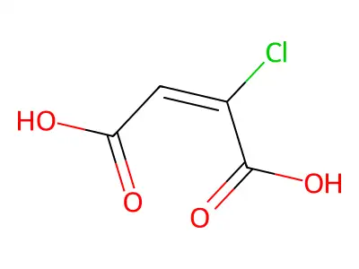 2-氯马来酸 structure