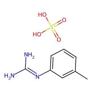 Guanidine, (3-methylphenyl)-, sulfate structure