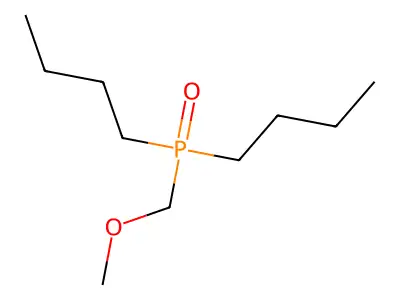 Phosphine oxide, dibutyl(methoxymethyl)- structure