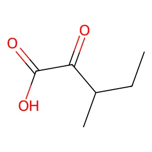 (3R)-3-Methyl-2-oxopentanoic acid structure