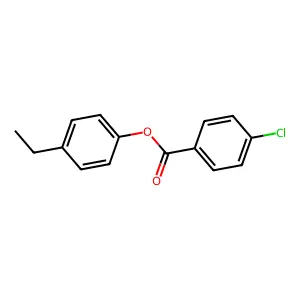 4-Ethylphenyl 4-chlorobenzoate structure