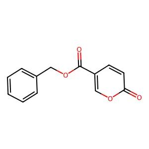 Benzyl 6-oxopyran-3-carboxylate structure