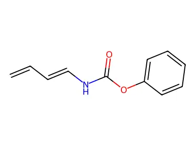苯基-N-丁-1,3-二烯基氨基甲酸酯 structure
