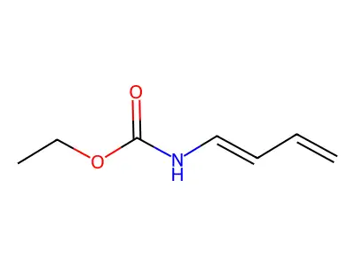 Carbamic acid, 1,3-butadienyl-, ethyl ester, (E)- structure