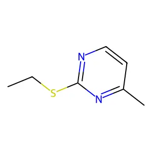 Pyrimidine, 2-(ethylthio)-4-methyl- structure
