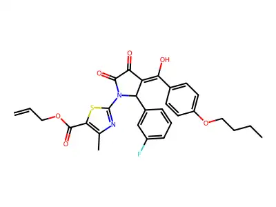 CAS 617695-32-6 - C29H27FN2O6S structure
