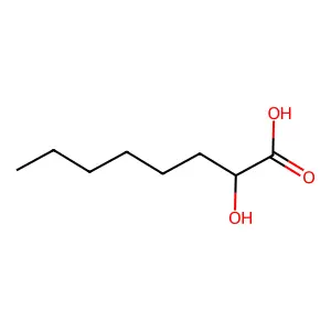 Hydroxycaprylic Acid structure