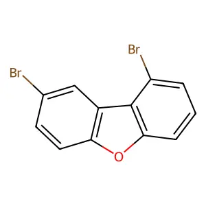 1,8-Dibromo-dibenzofuran structure