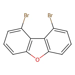 1,9-Dibromo-dibenzofuran structure