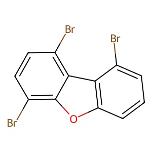 1,4,9-Tribromo-dibenzofuran structure